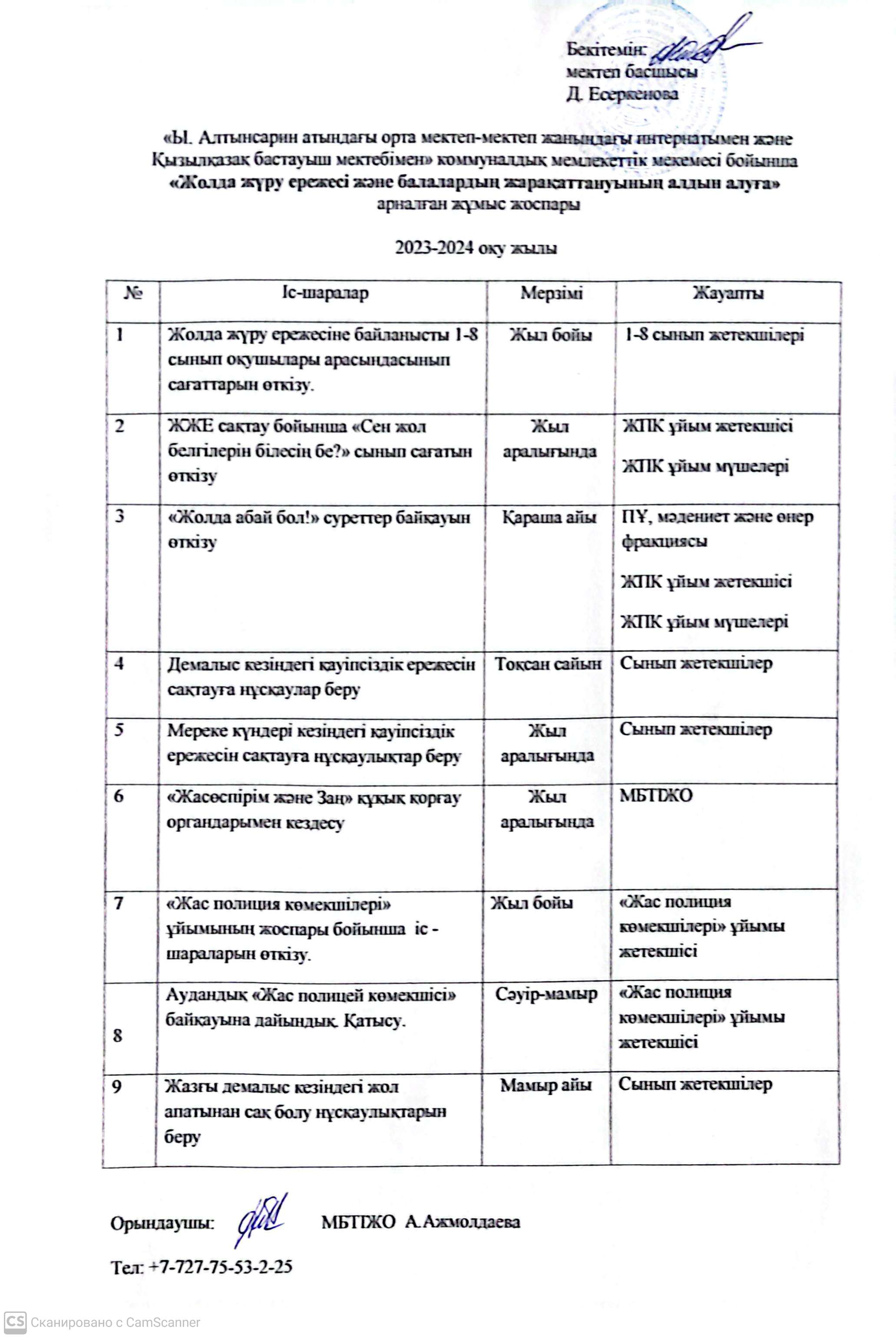 ЖЖЕ жалпы жылдық жоспар 2023-2024 о.ж